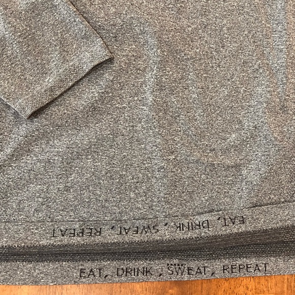 Lululemon Metal Vent Tech Long Sleeve Dark Heather Grey Seamless Workout XL - Picture 5 of 6